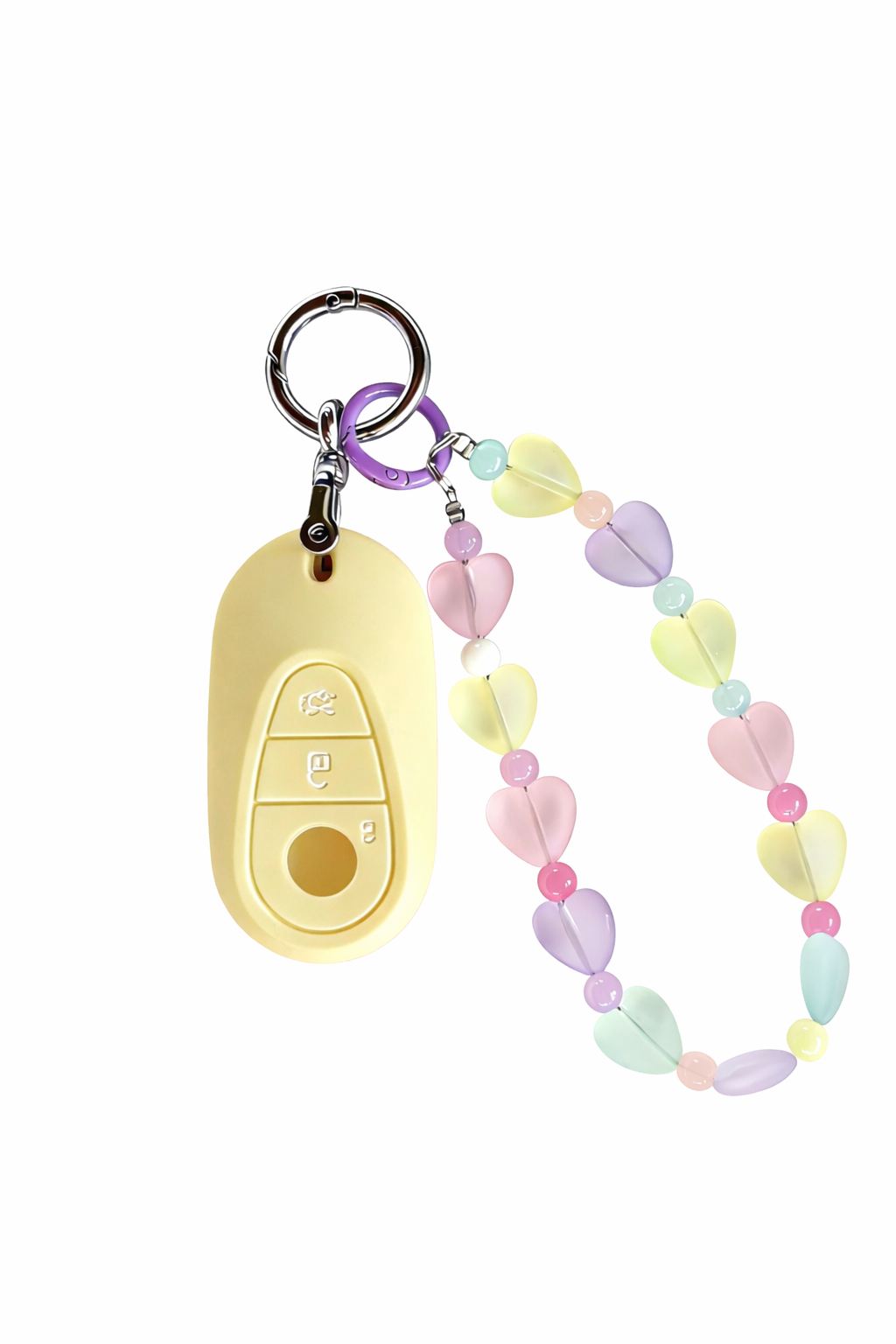 Macaron Benz Key Fob Case