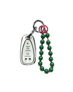 Jade Bead Chevrolet Key Fob Case