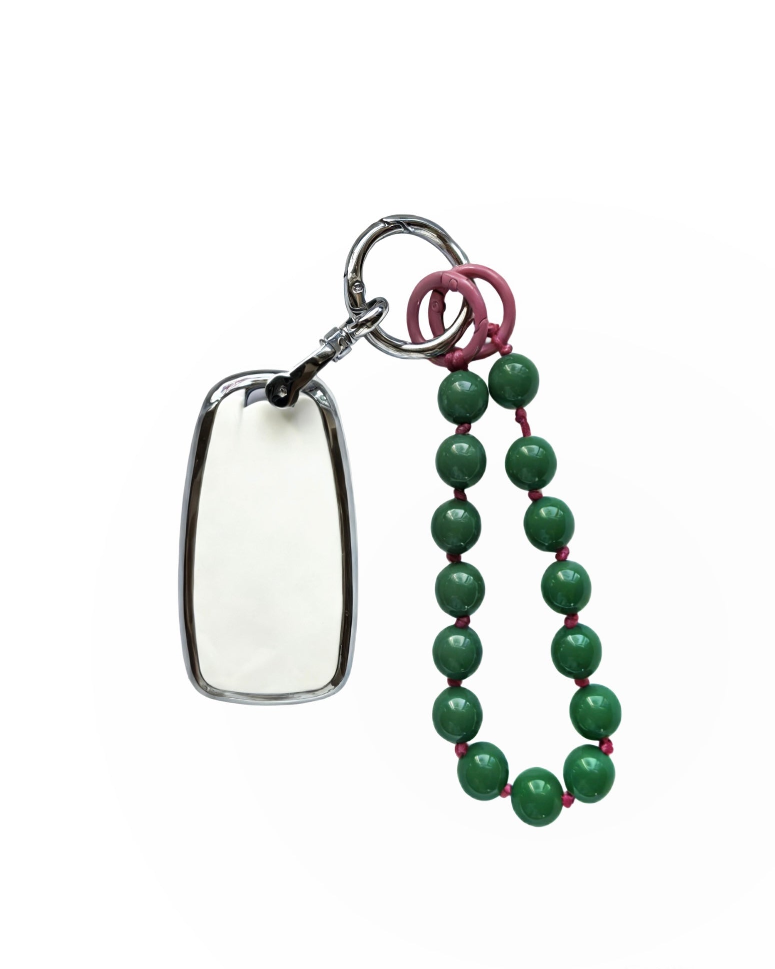 Jade Bead Chevrolet Key Fob Case