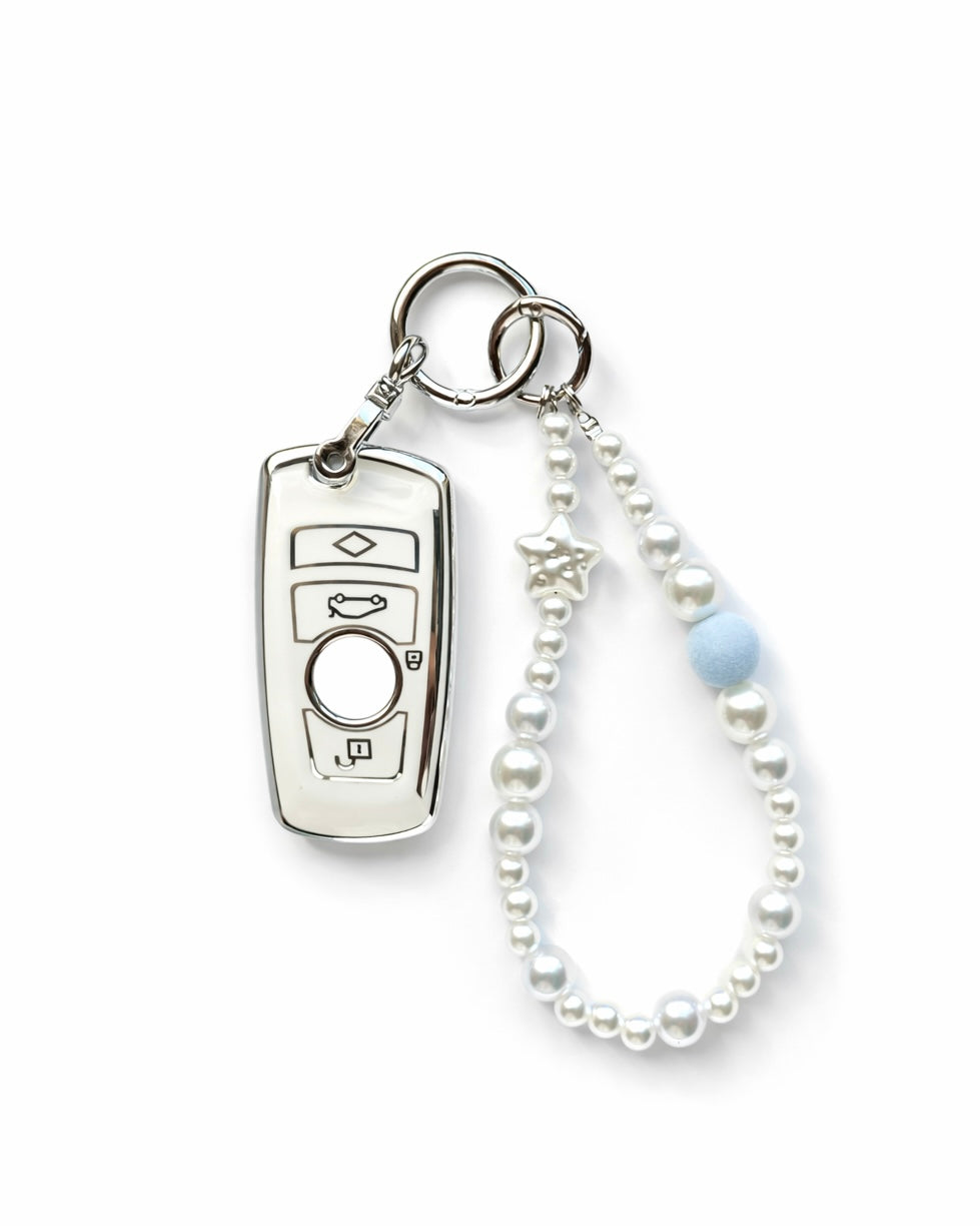 Sky Pearl BMW Key Fob Case