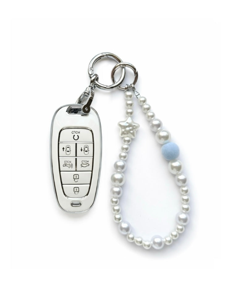 Sky Pearl Hyundai Key Fob Case