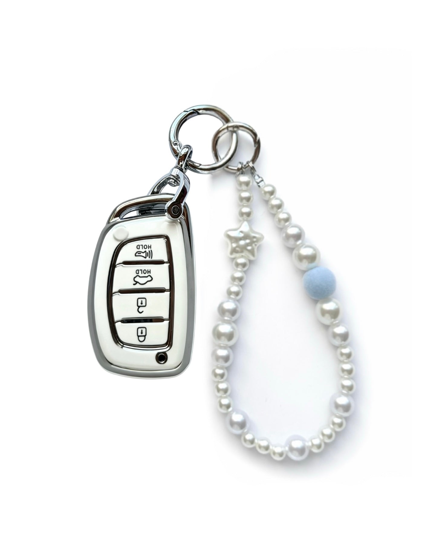 Sky Pearl Hyundai Key Fob Case