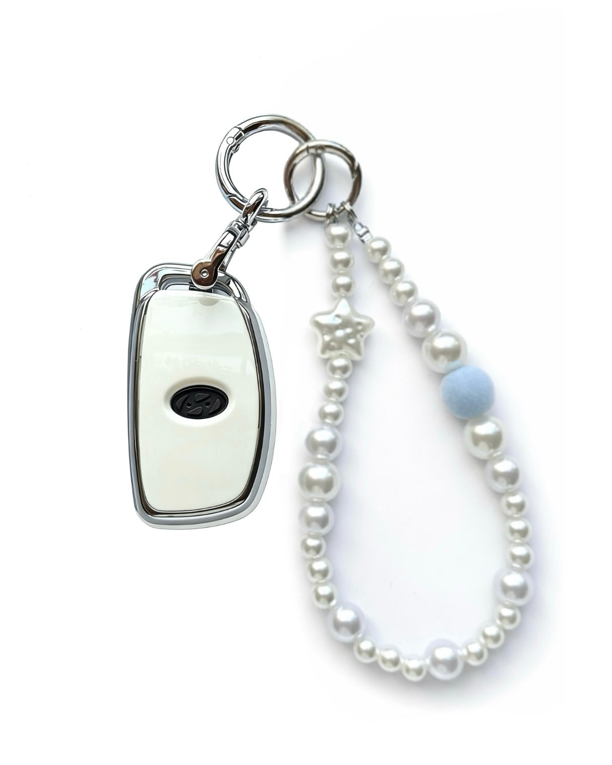 Sky Pearl Hyundai Key Fob Case
