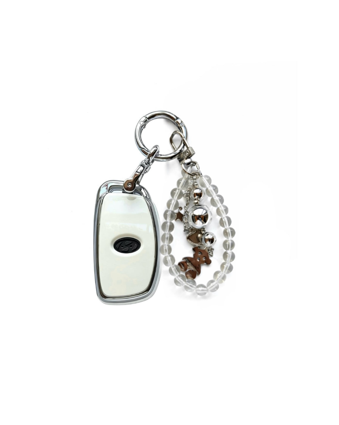 Crystal Bear Hyundai Key Fob Case