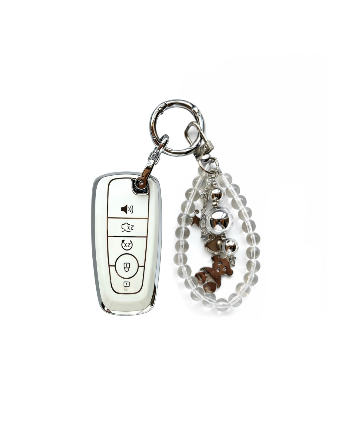 Crystal Bear Ford Key Fob Case