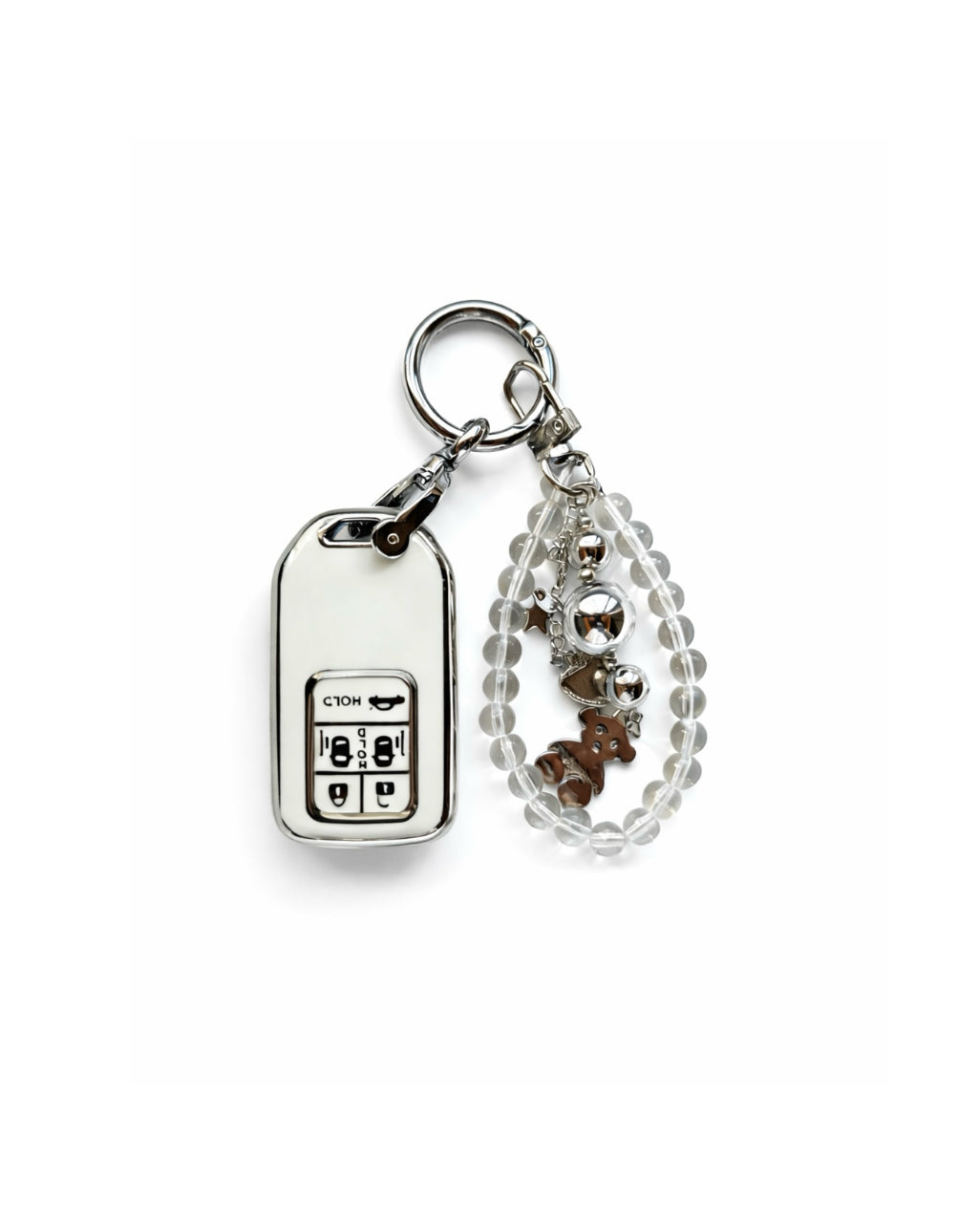 Crystal Bear Honda Key Fob Case