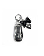 Black Bow Star Silver Ford Key Fob Case