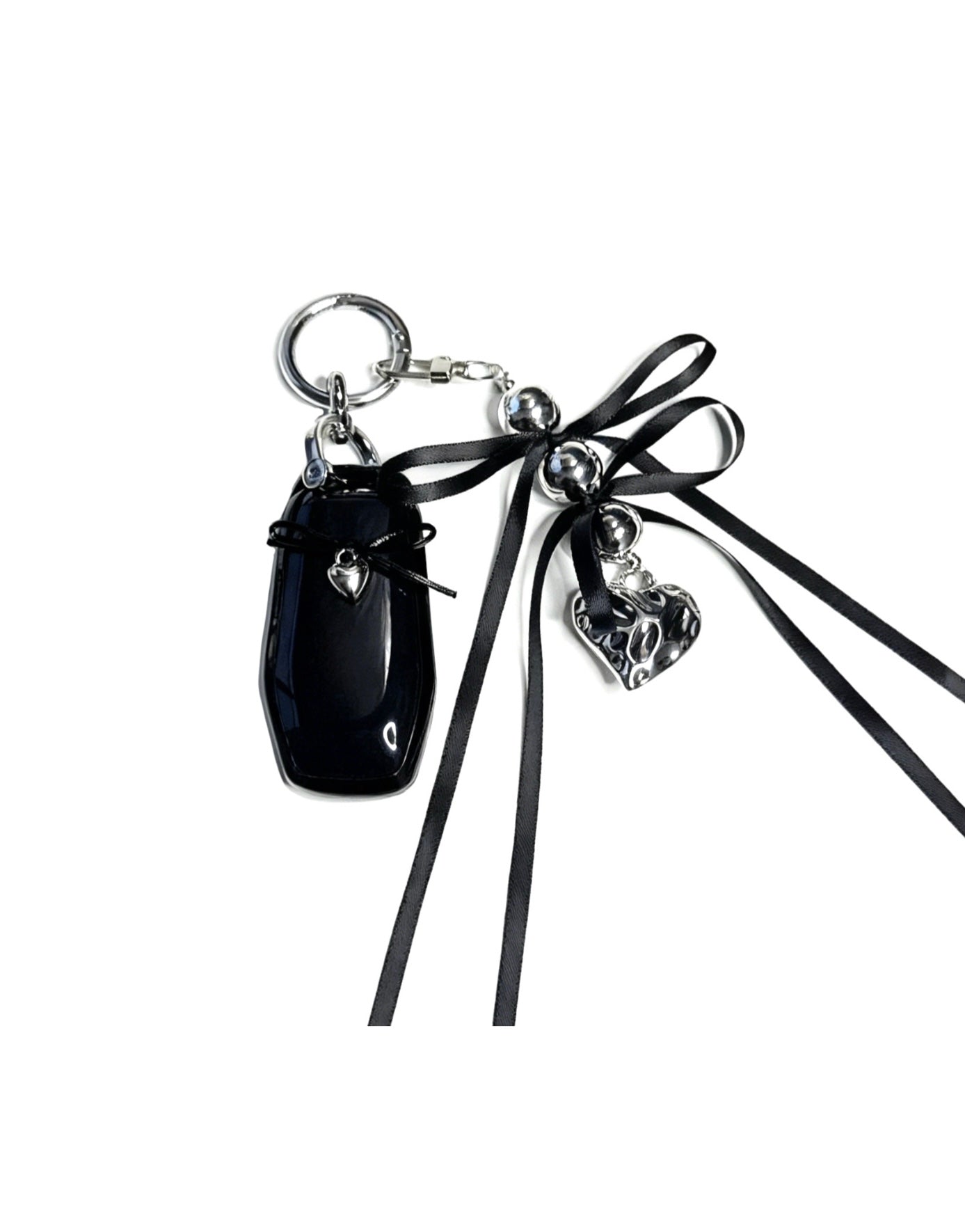 Black Ribbon Ford Key Fob Case
