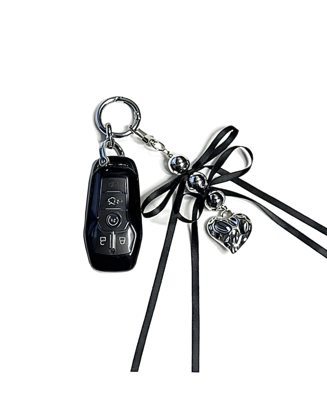 Black Ribbon Ford Key Fob Case