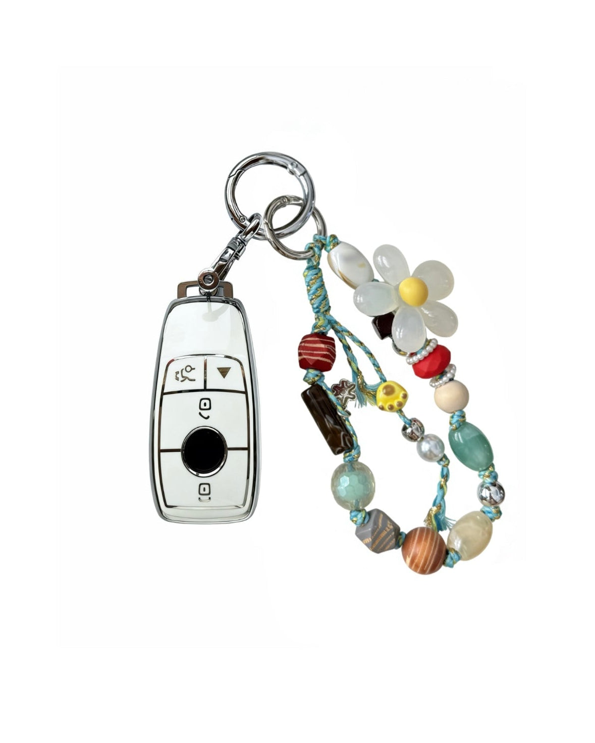 Floral Wander Mercedes Benz Key Fob Case