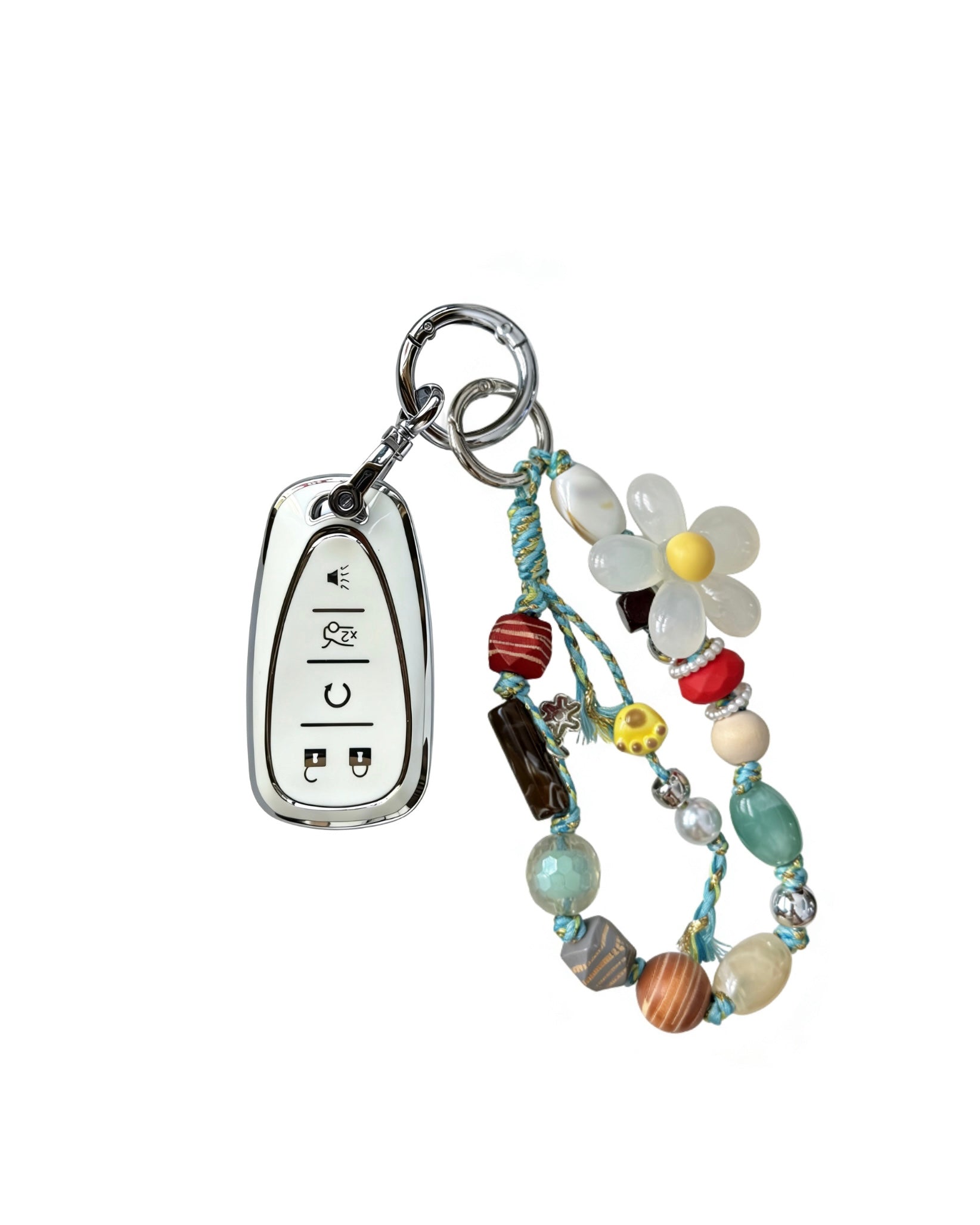 Floral Wander Chevrolet Key Fob Case