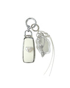 White Mirror Benz Key Fob Case