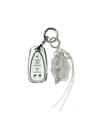 White Mirror Chevrolet Key Fob Case