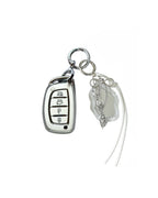 White Mirror Hyundai Key Fob Case